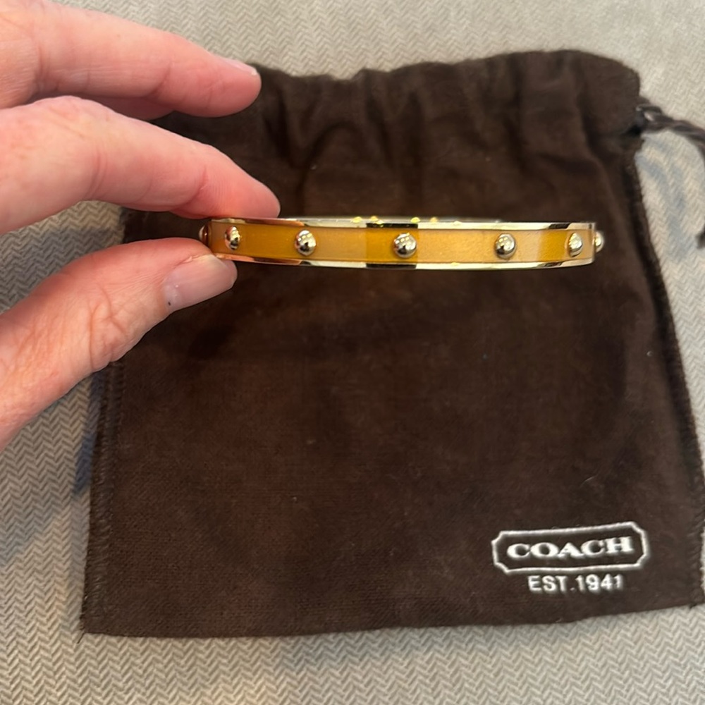 COACH bangle bracelet